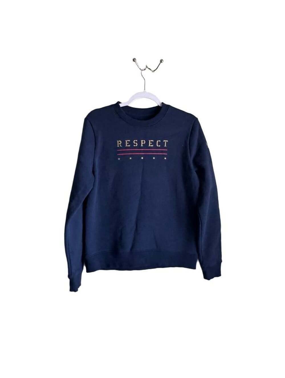 Under Armour Project Rock Respect Sweatshirt Size MD Blue